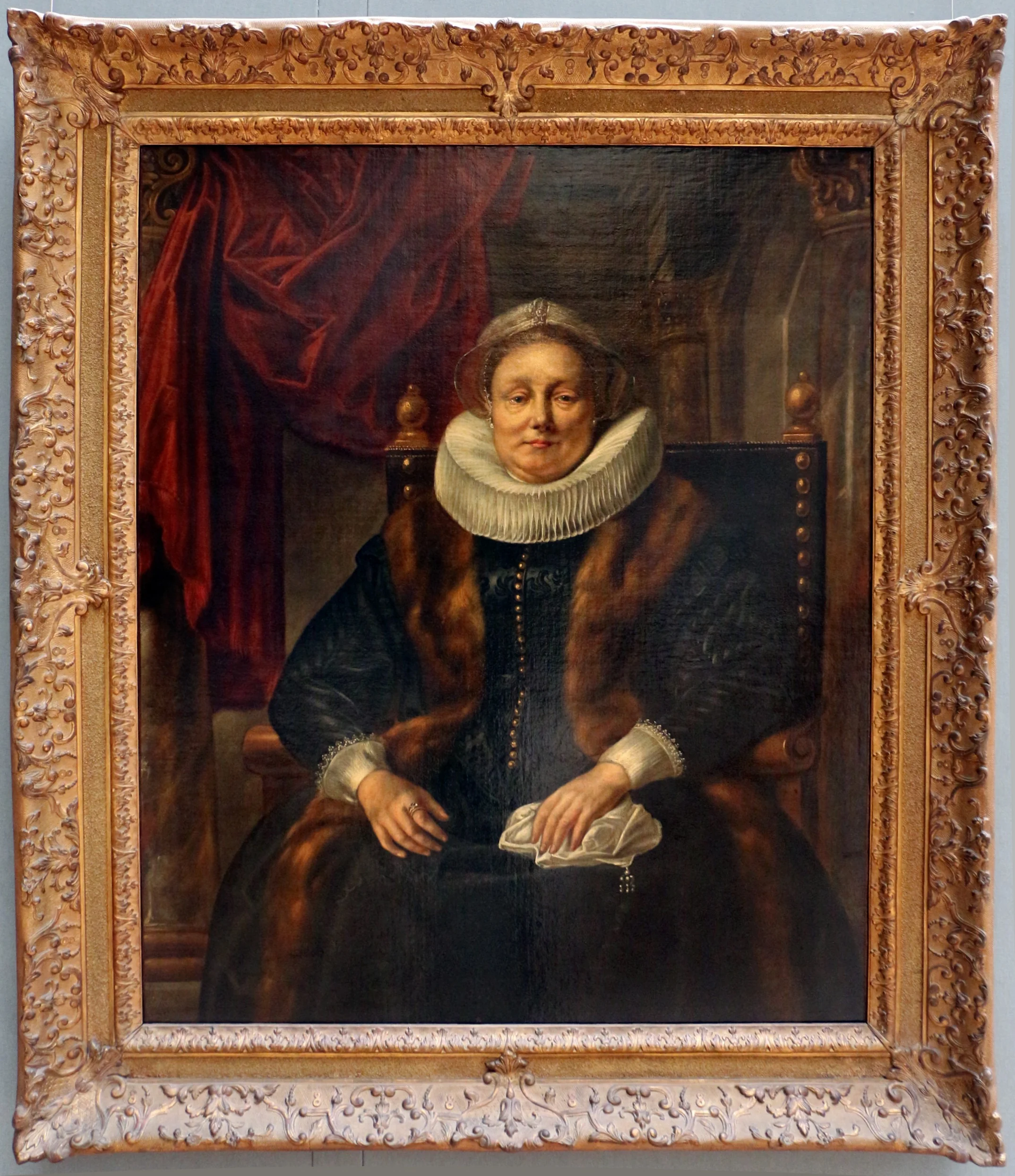 Portrait of an unknown woman
