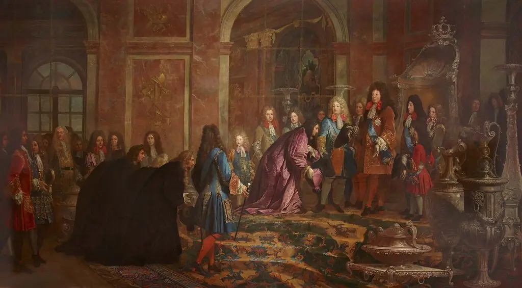 Reparations made to Louis XIV by the Doge of Genoa on 15 May 1685