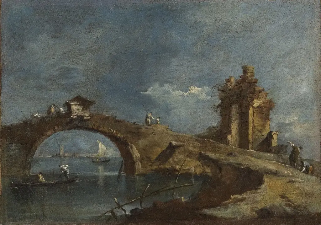 Capriccio with a Bridge