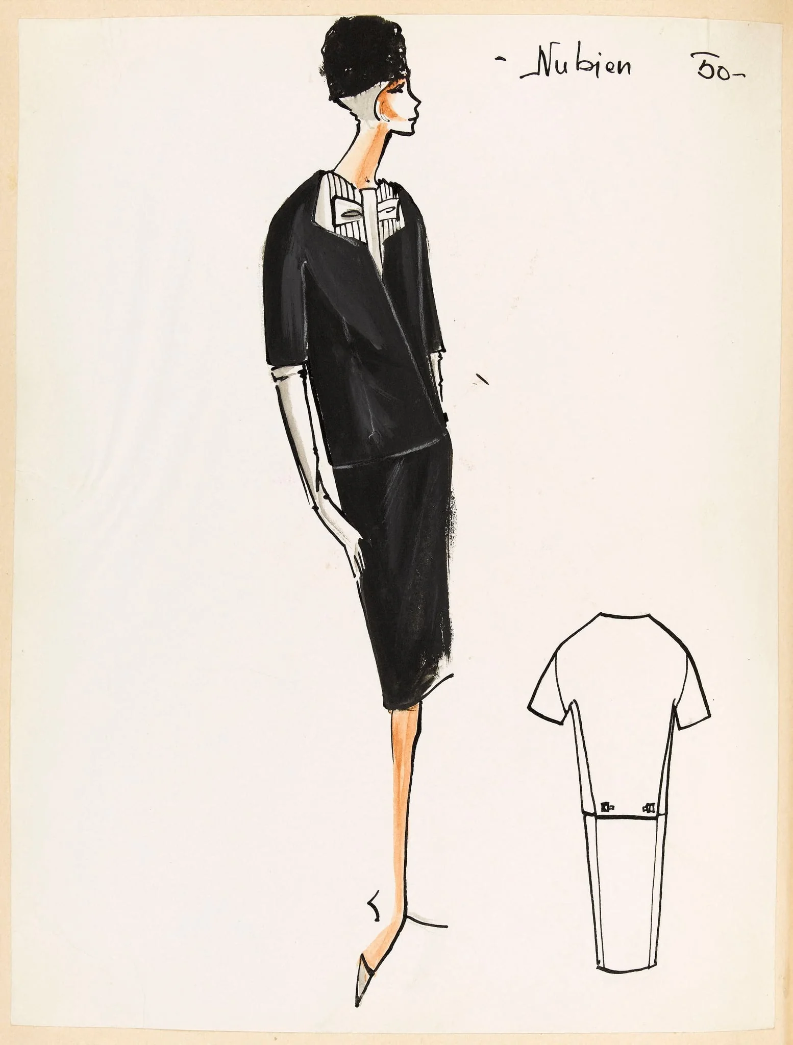 Nubien, by Marie-Louise Carven, 1959
