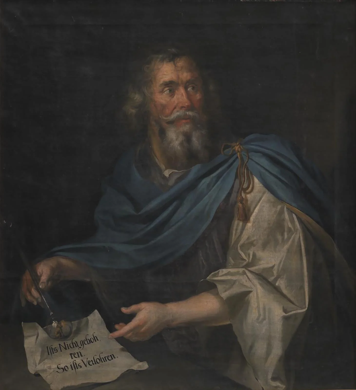 The Alchemist Lorens Weiskopf, by Unknown, 1650
