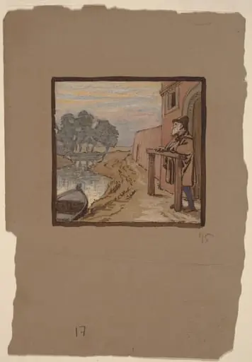 Old Man by a River