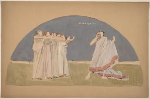 Study for a Lunette