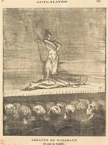 Théâtre de Bordeaux - on joue la tragédie