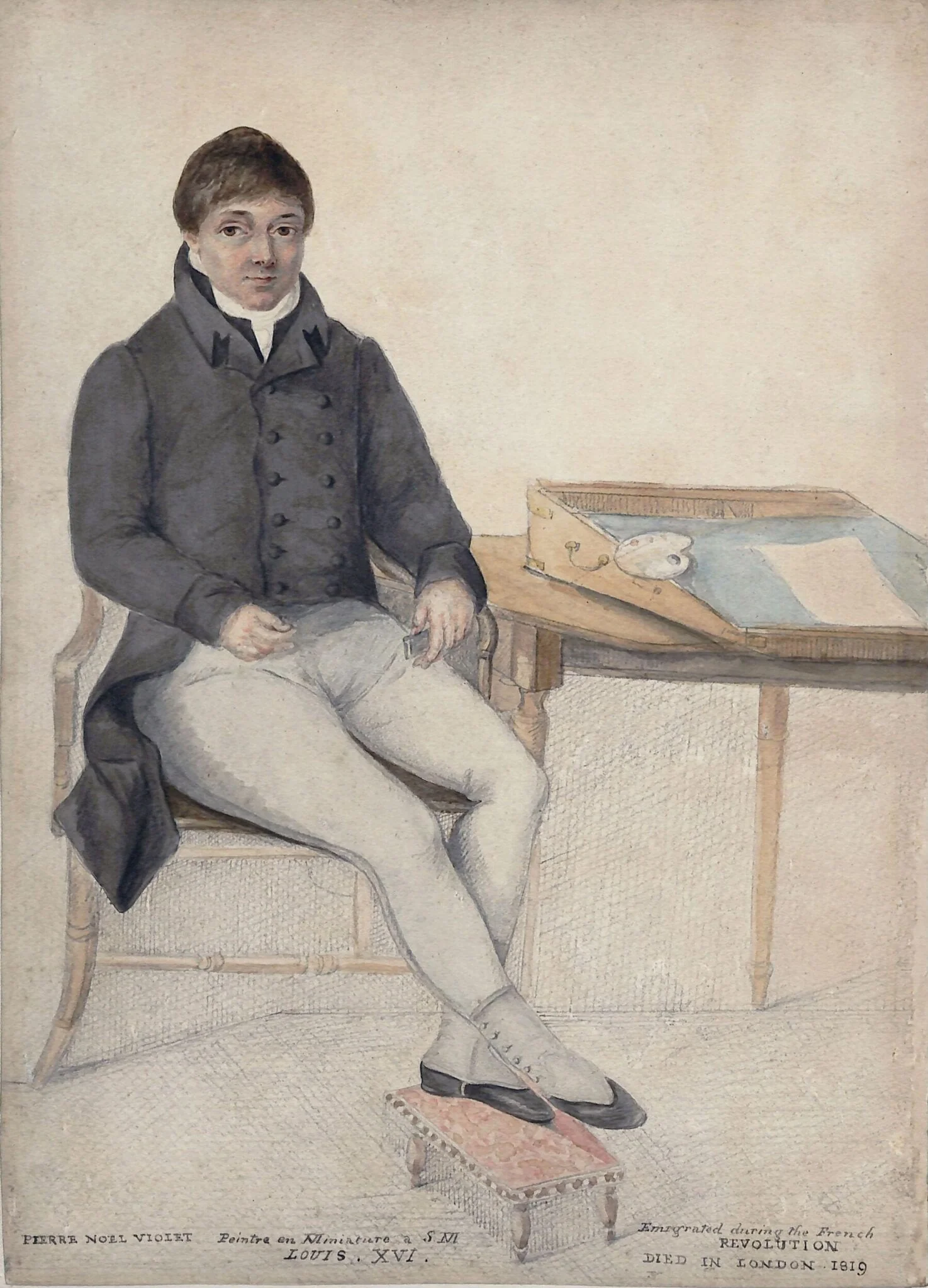 Portrait of Pierre Noel Violet