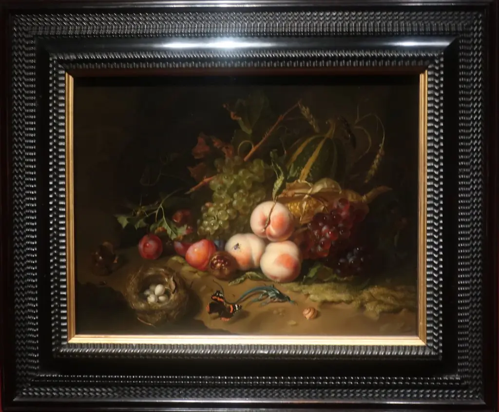 Still-Life with Fruit and Insects