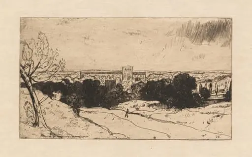 Distant View of Winchester and St. Croix