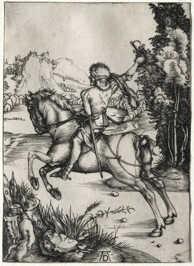 The Little Courier, by Albrecht Dürer, 1496