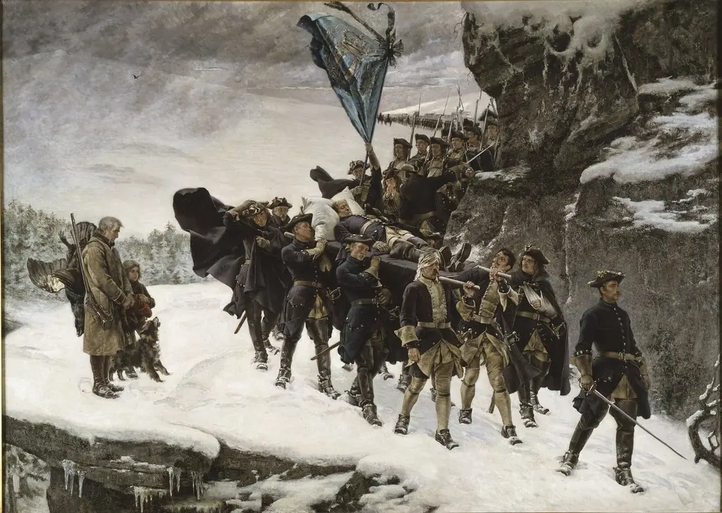 Bringing Home the Body of King Karl XII of Sweden