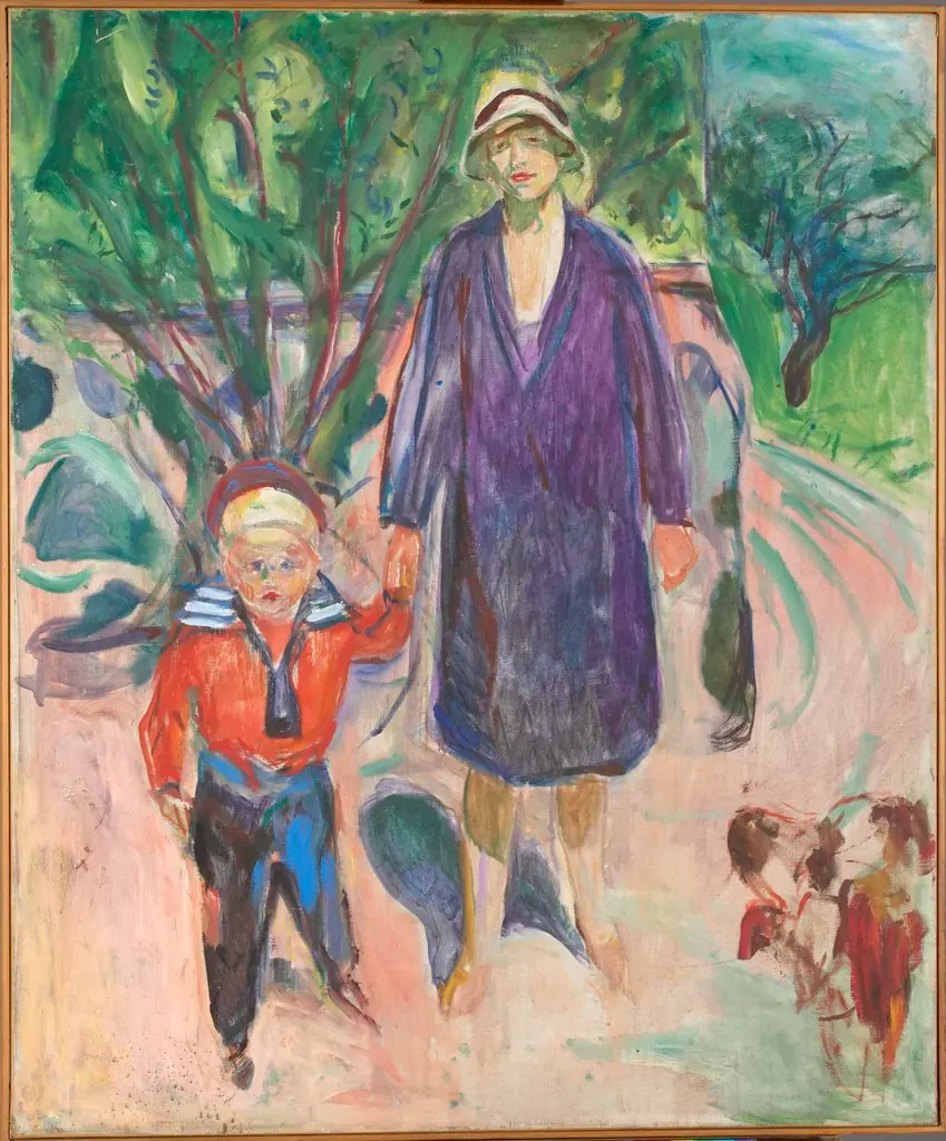 Woman with Small Boy