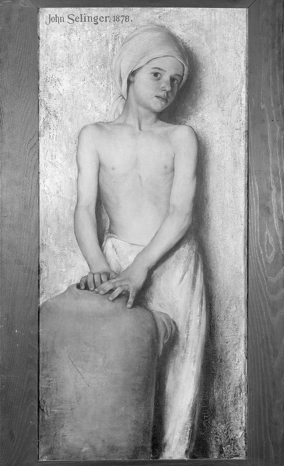 The Water Seller, by John Paul Selinger, oil, 1890