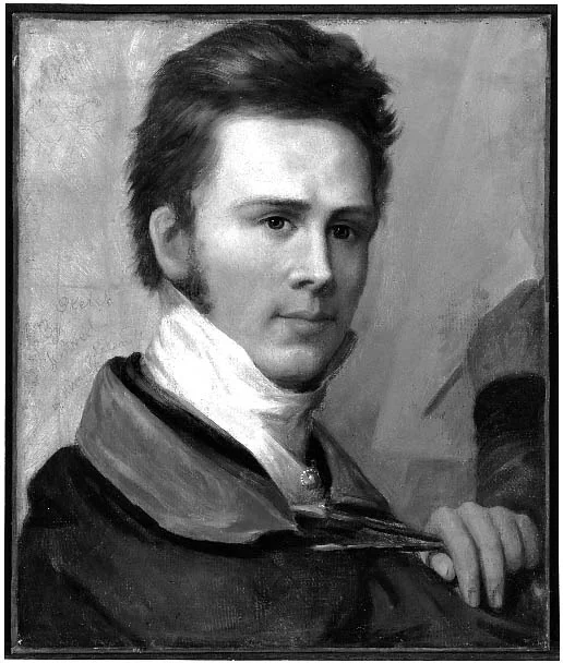 Likeness of Himself, by Robert Street, oil, 1823