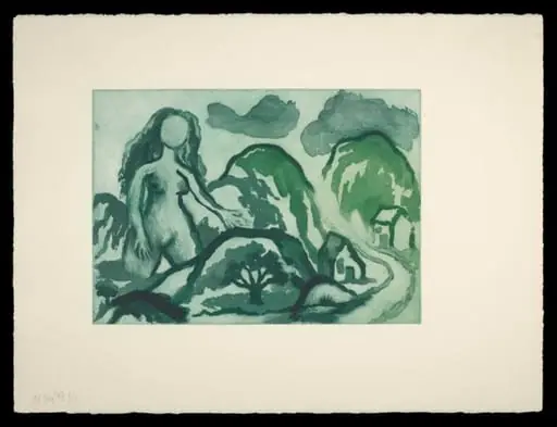 Woman and Landscape