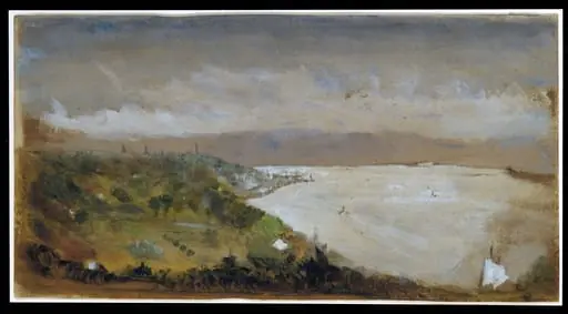View of the Hudson River from the Catskills