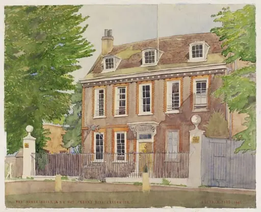 The Manor House, Croom's Hill, Greenwich