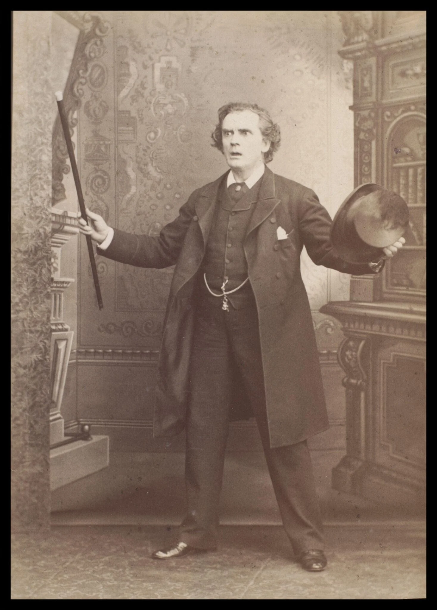 Guy Little Theatrical Photograph, by Fradelle & Young, photographic, 1850