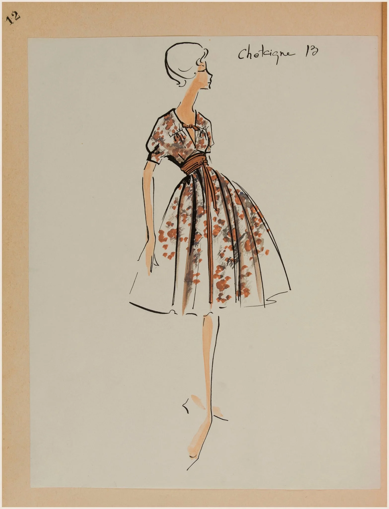 Chataîgne, by Marie-Louise Carven, 1958