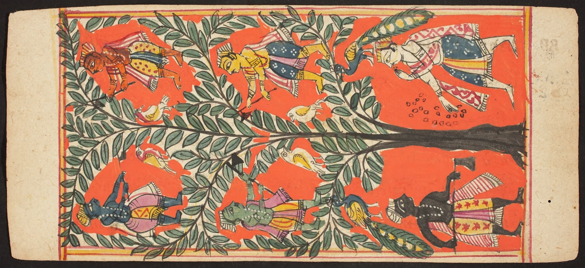 Tantric Manuscript "Sangrahani Sutra", by Unknown, unspecified