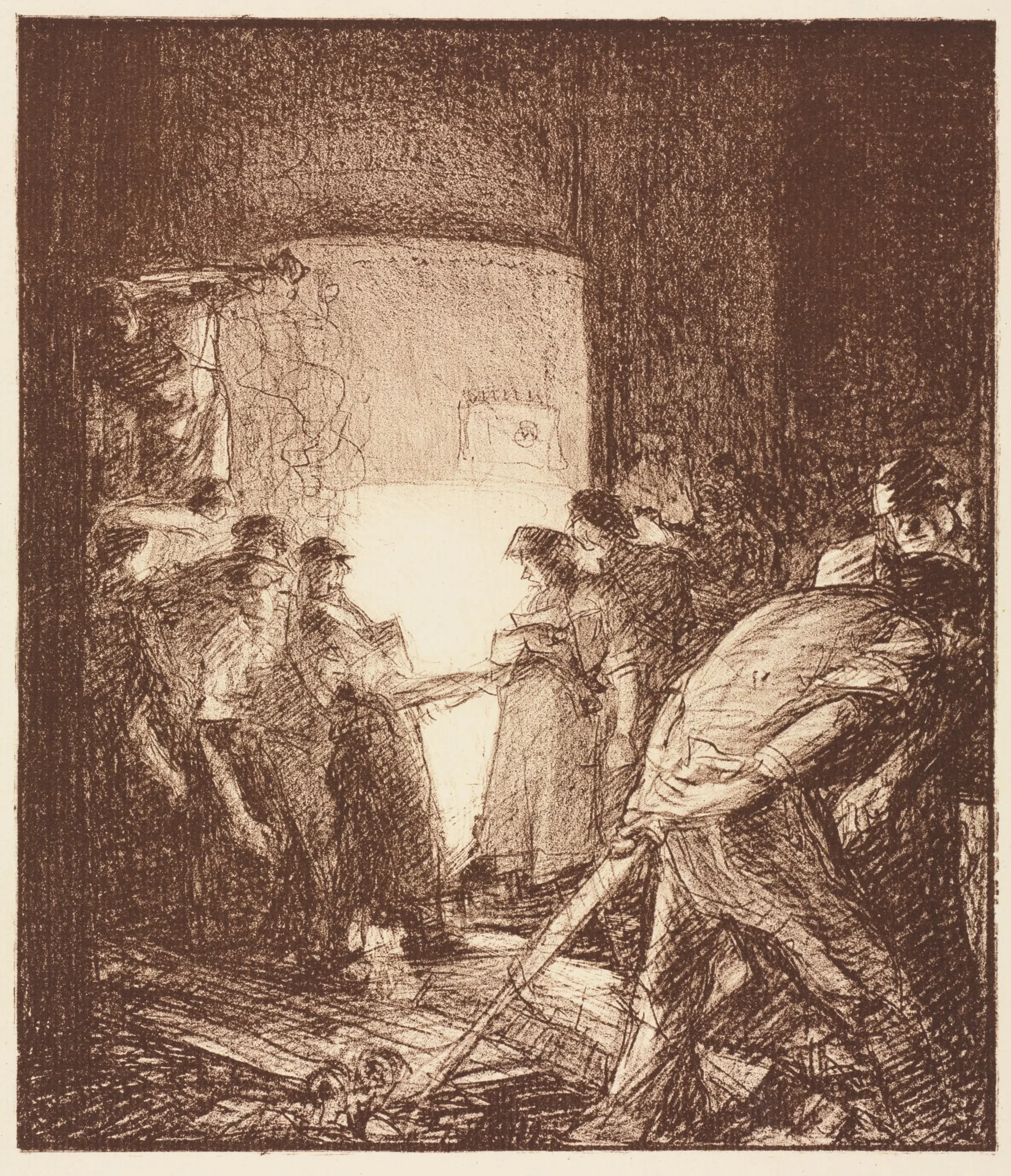 Blast Furnace, by Frank Brangwyn, 1905