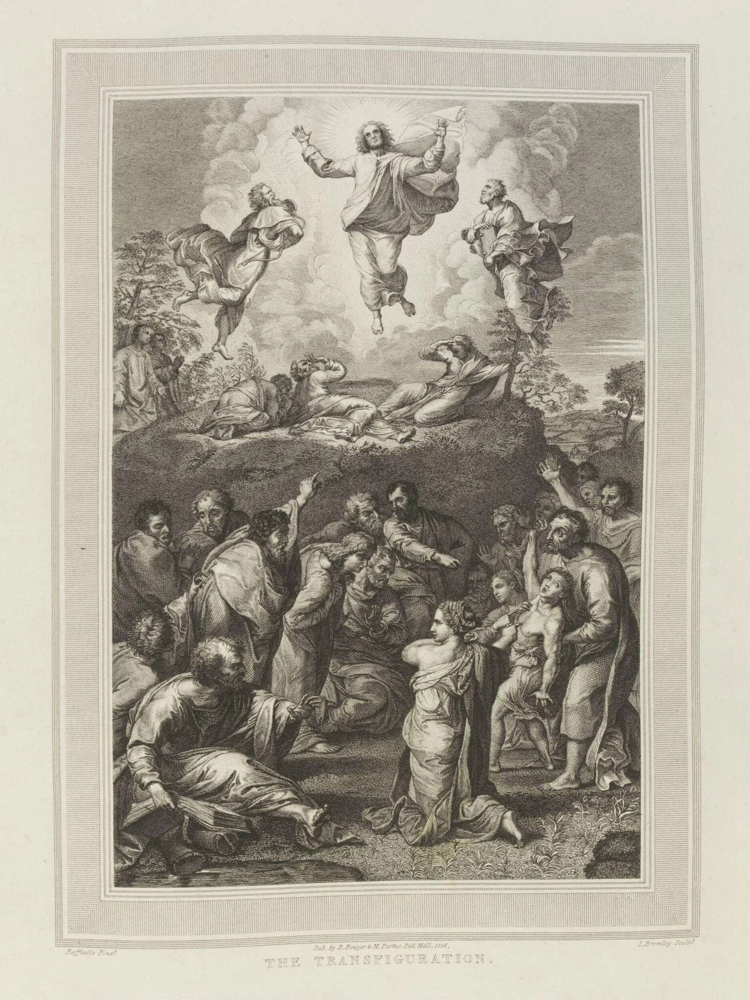 The Transfiguration, by John Charles Bromley, 1850