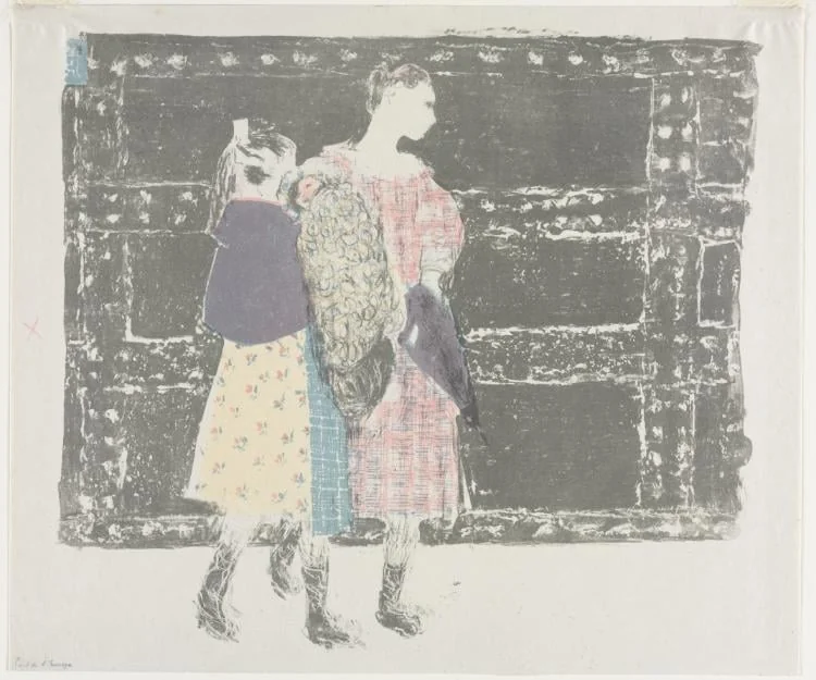 On the Pont de l'Europe, by Édouard Vuillard, 1899