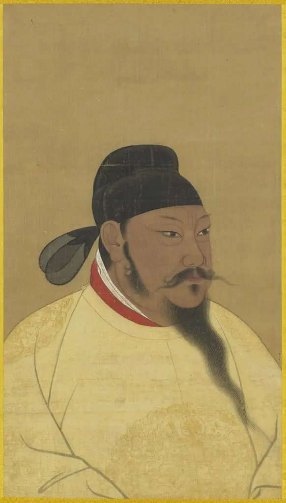 唐太宗半身像