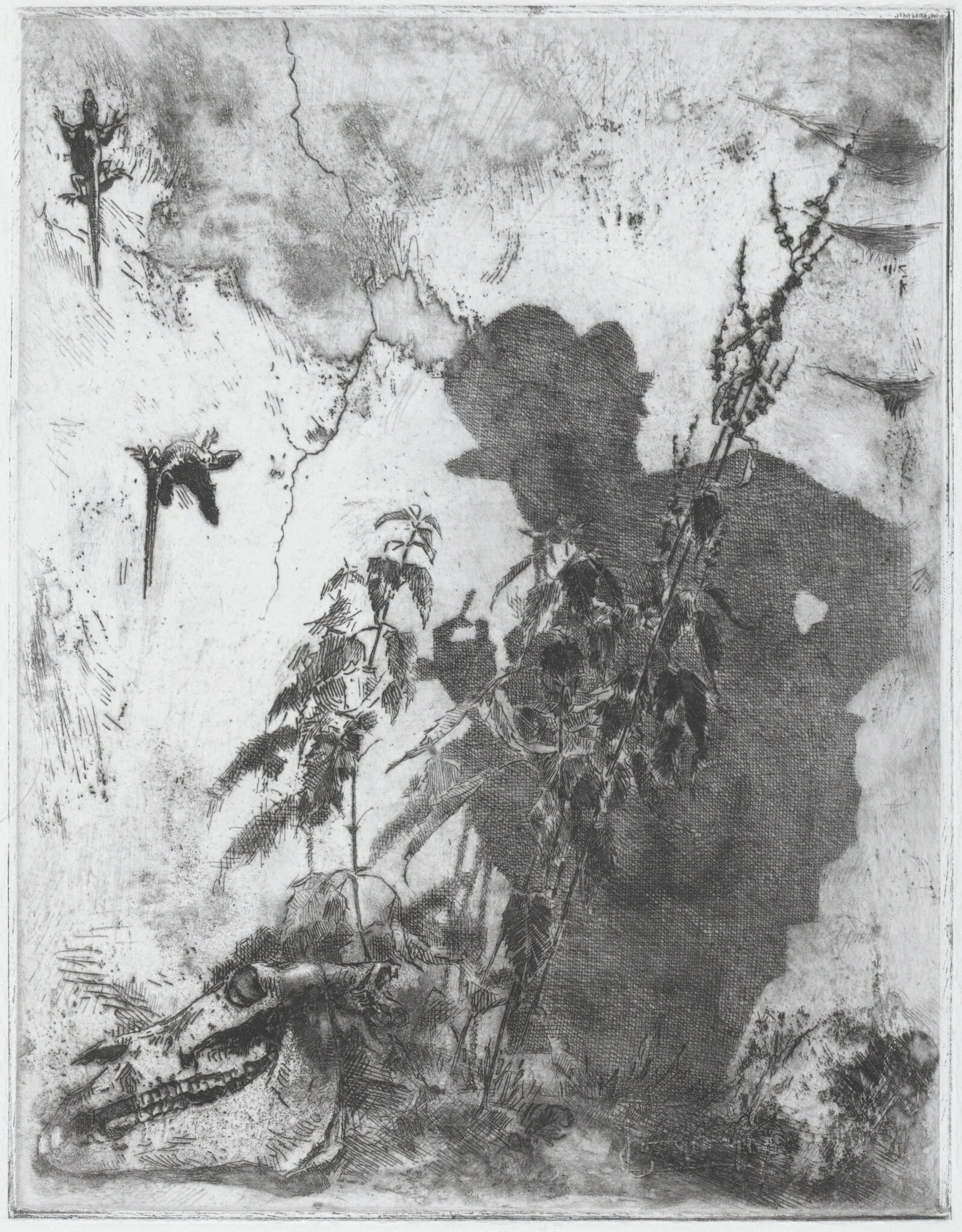 The Contemplative Life (Vita contemplativa), by Luigi Conconi, ink, 1883