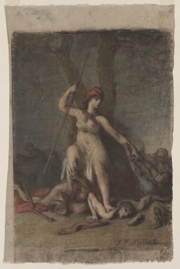 Liberty, by Jean François Millet, 1848