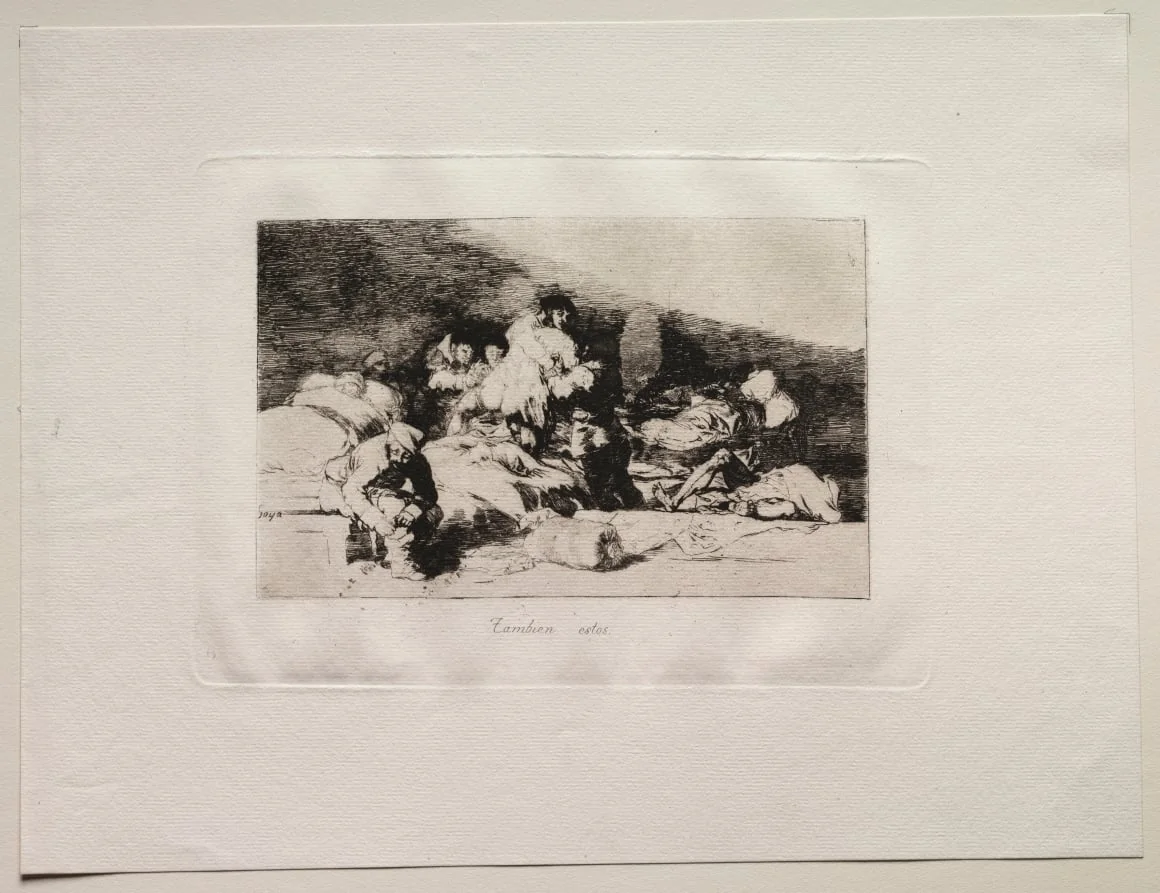 The Horrors of War:  These Too, by Francisco Goya, 1815