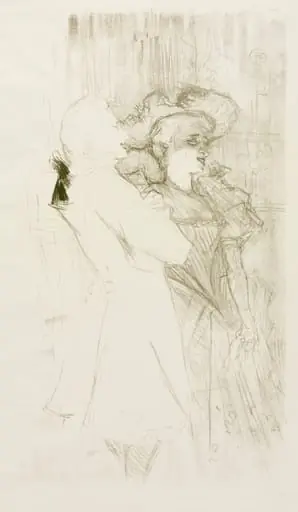 Lender and Auguez in "The Song of Fortune"