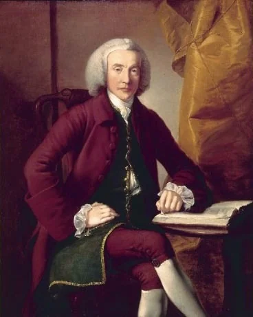 Thomas Borrow (1709–1786), by Joseph Wright of Derby, oil, 1762