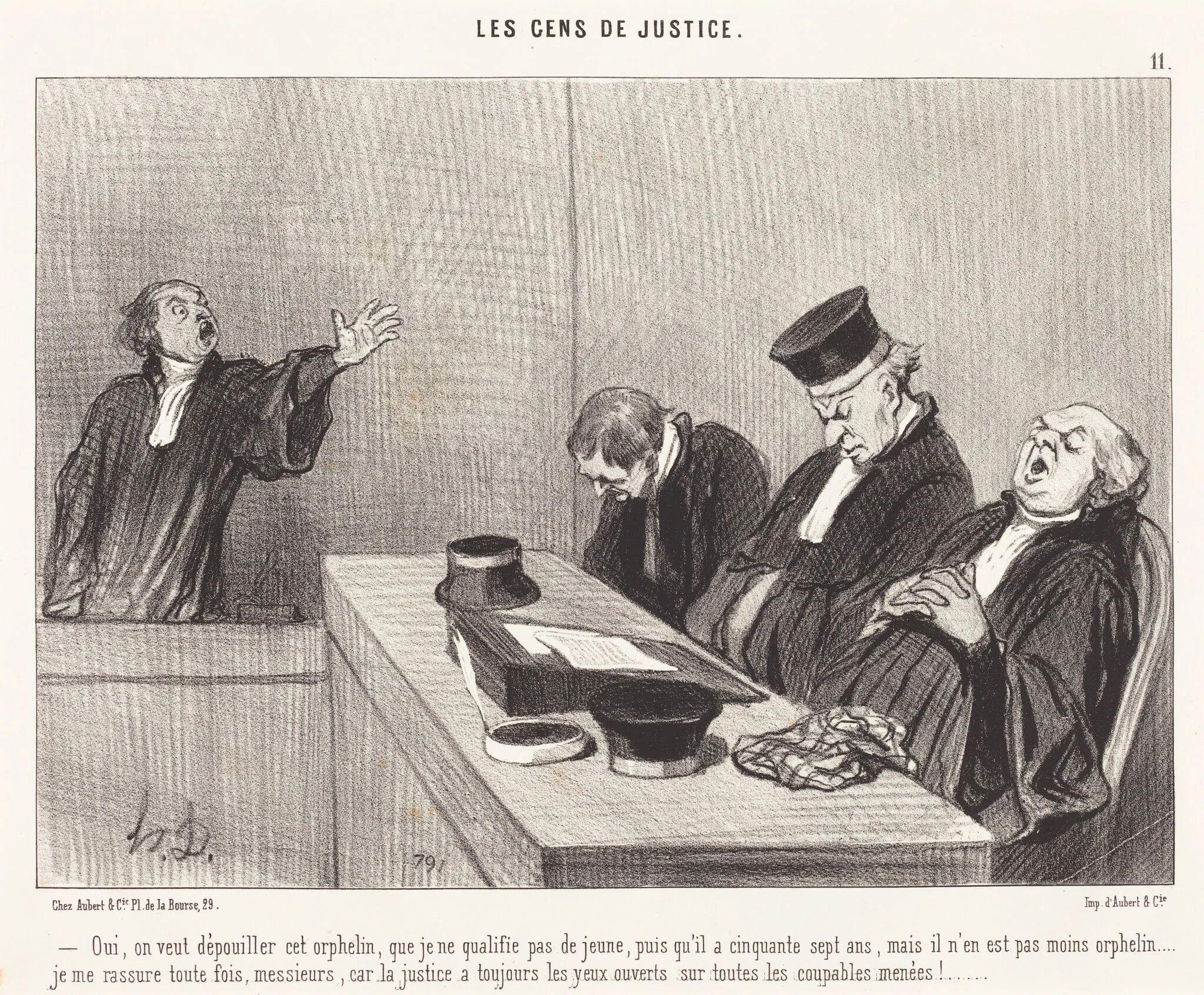 Oui, on veut dépouiller cet orphelin...