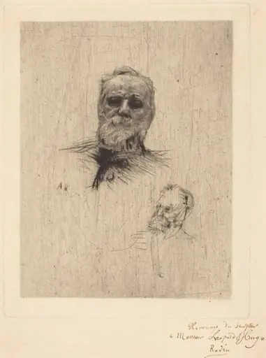 Victor Hugo, De Face