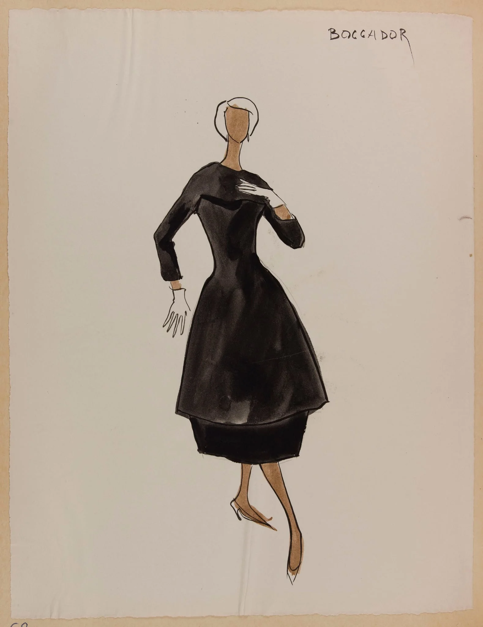 Boccador, by Carven, 1956