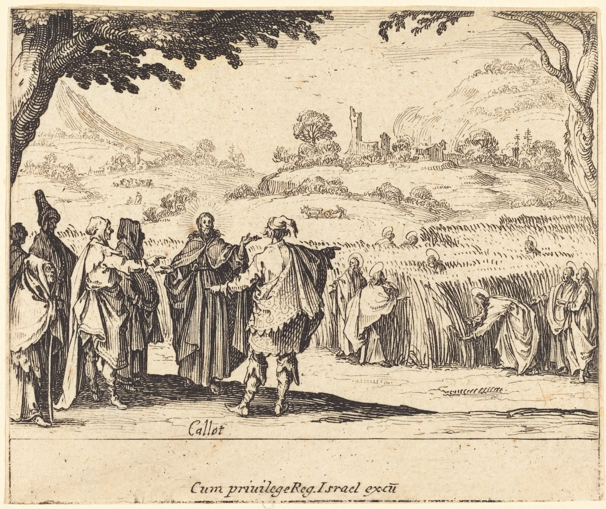 Jesus with the Pharisees