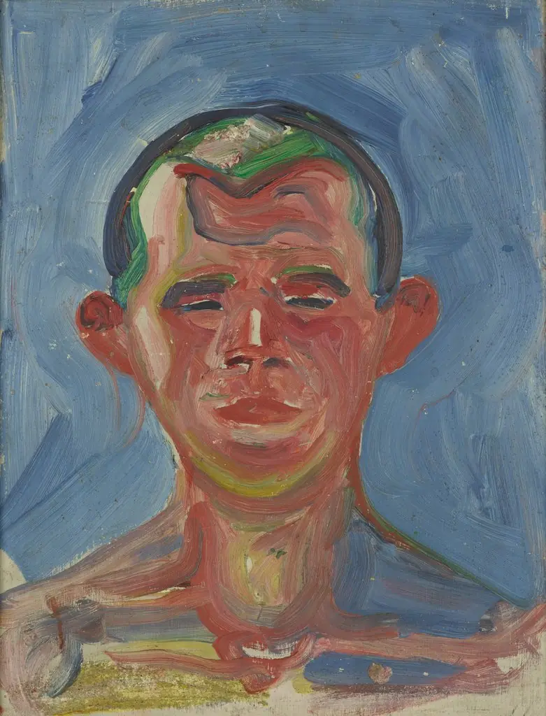 Study of a Young Man's Head