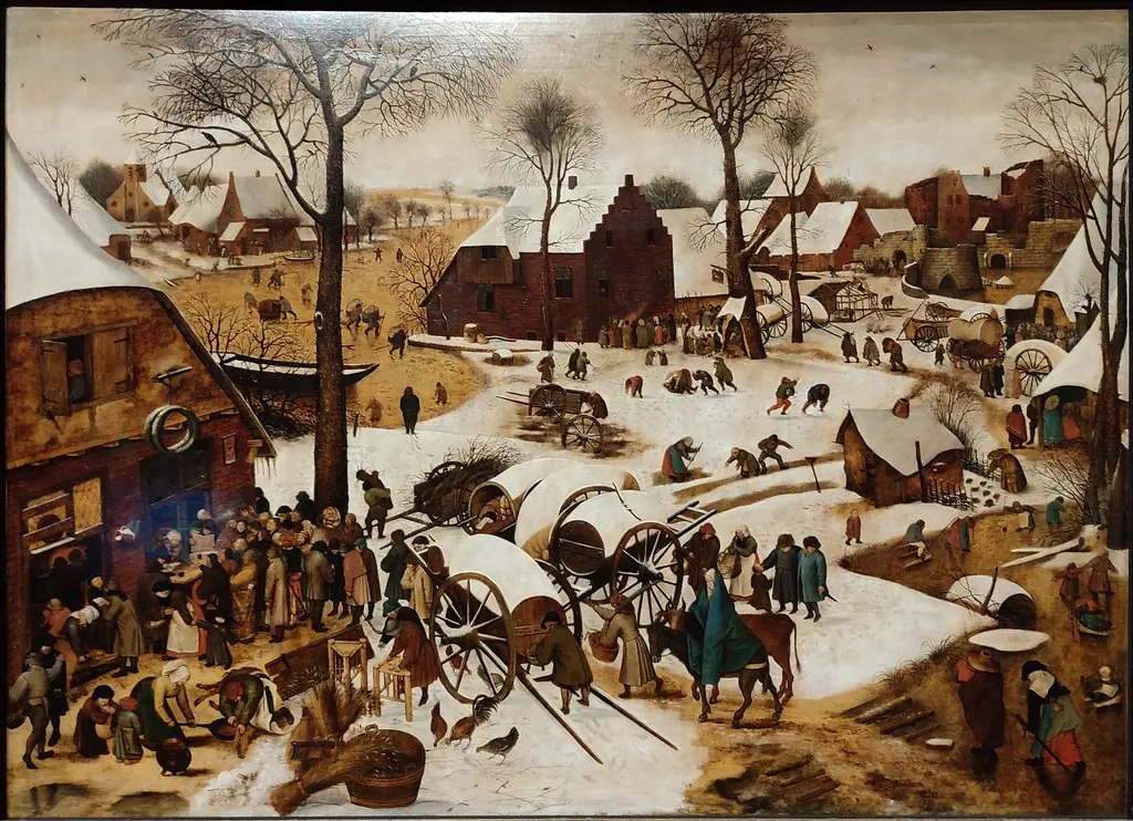 Census in Bethlehem by Pieter Brueghel the Younger