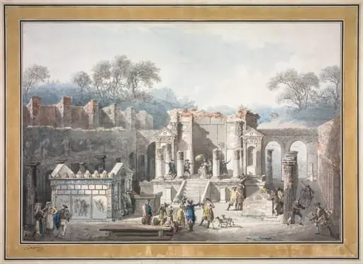 The Temple of Isis at Pompeii