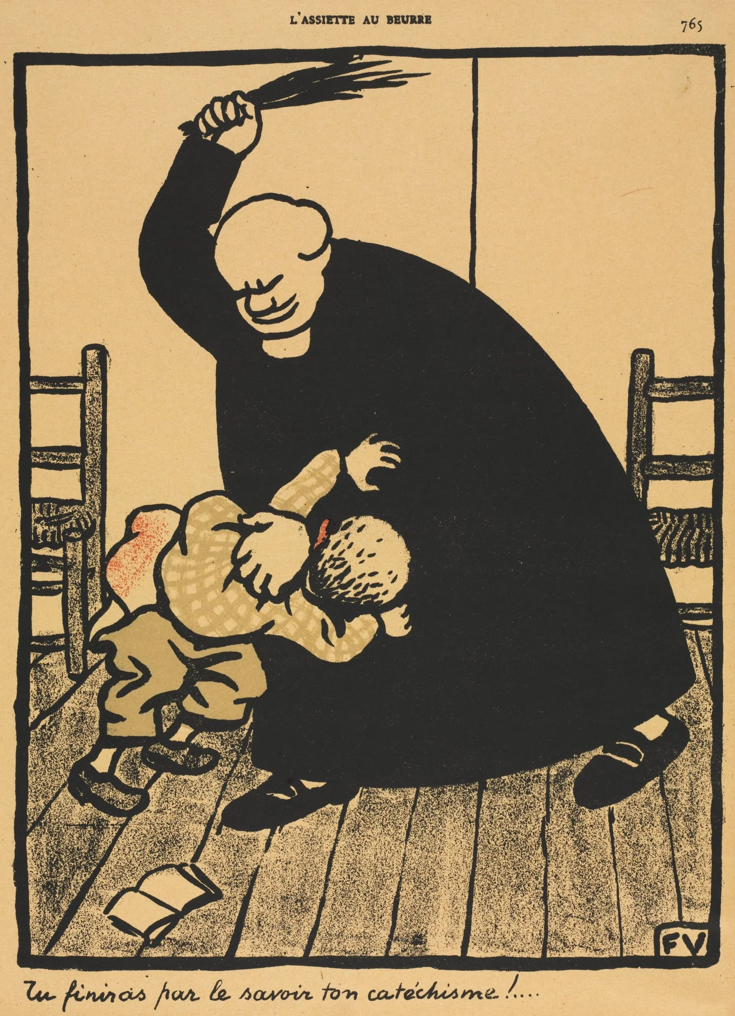 You'll learn..., by Félix Vallotton, 1901
