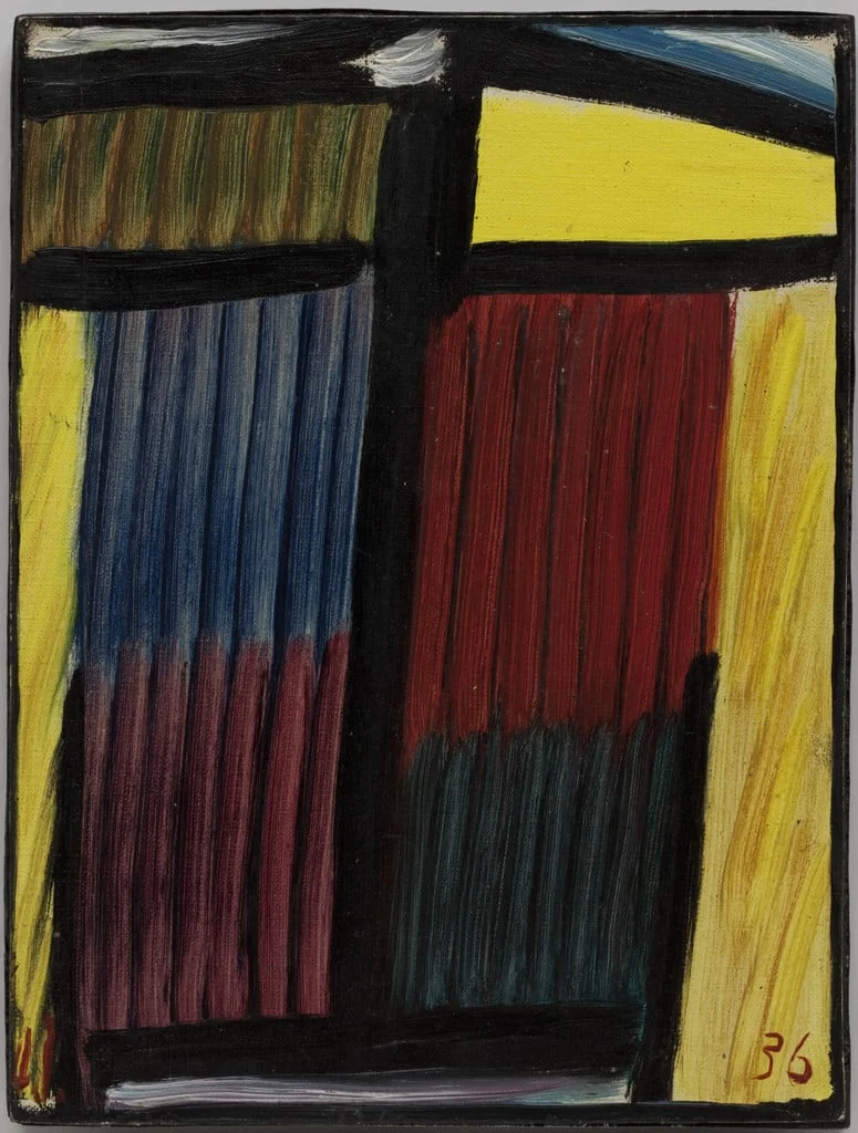 Untitled, by Alexej von Jawlensky, oil, 1936