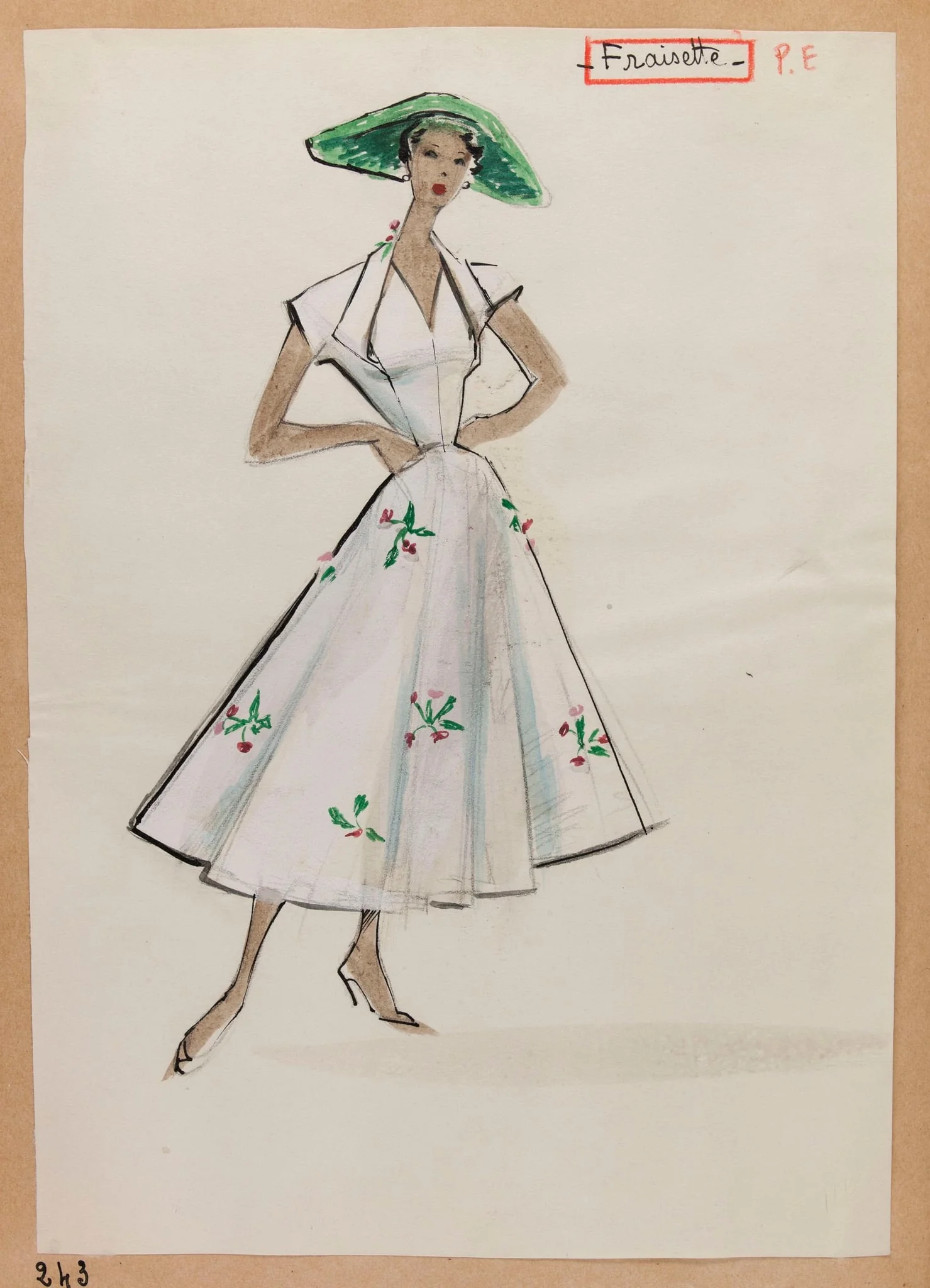 Fraisette, by Carven, 1951