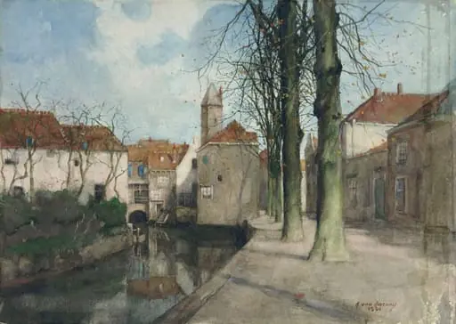 A Canal at Amersfoort