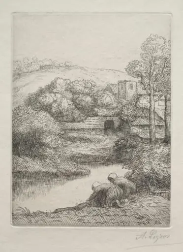 The Washing Place, called The Washerwomen (Le Lavoir, Dite "Les Laveuses")