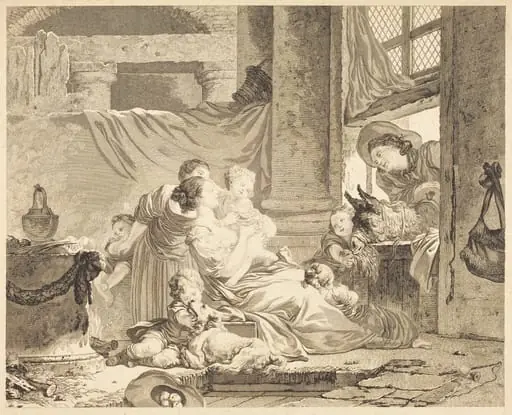 La famille du fermier