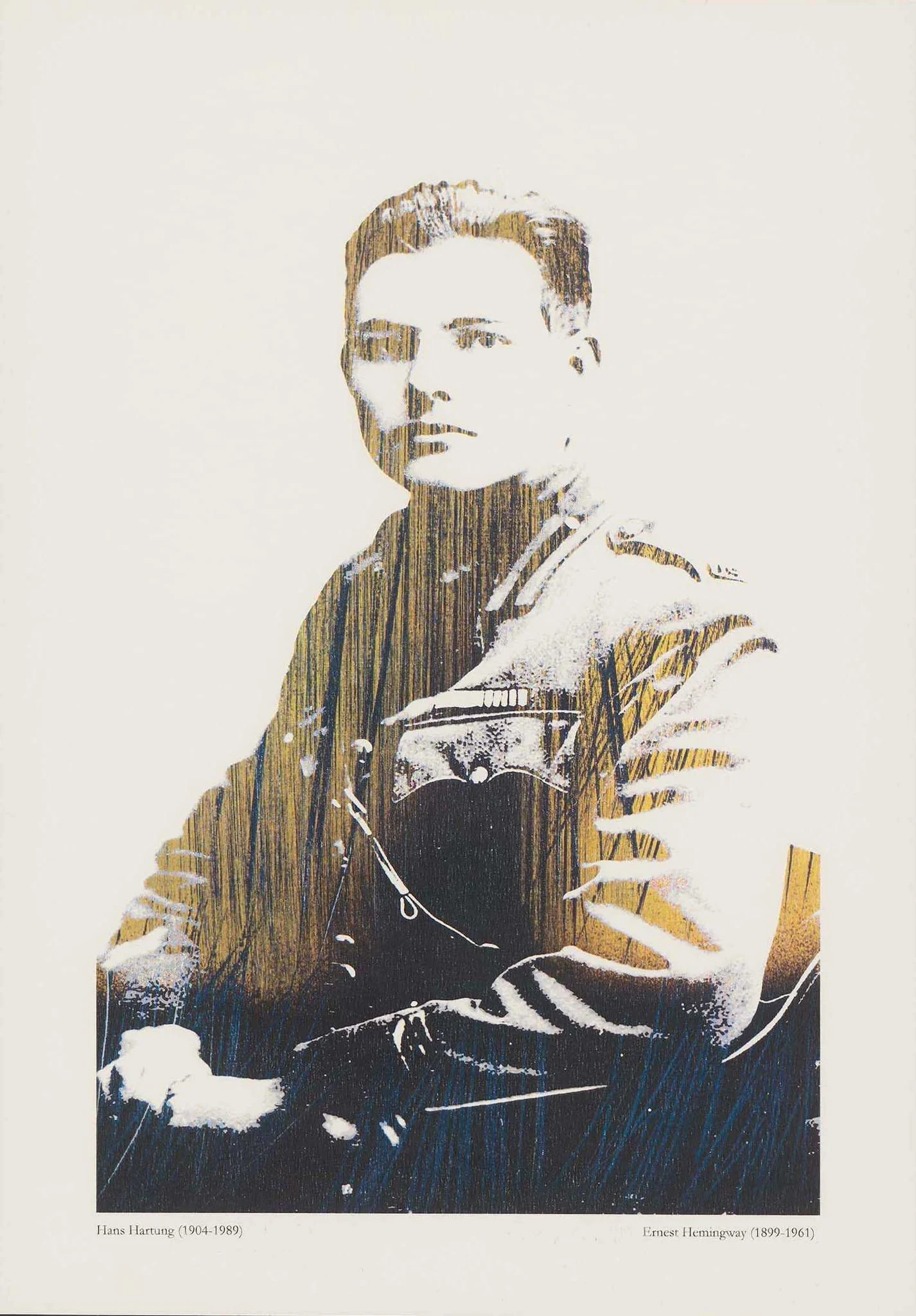 Hans Hartung (1904-1989)/Ernest Hemingway (1899-1961), by Natassa Poulantza
