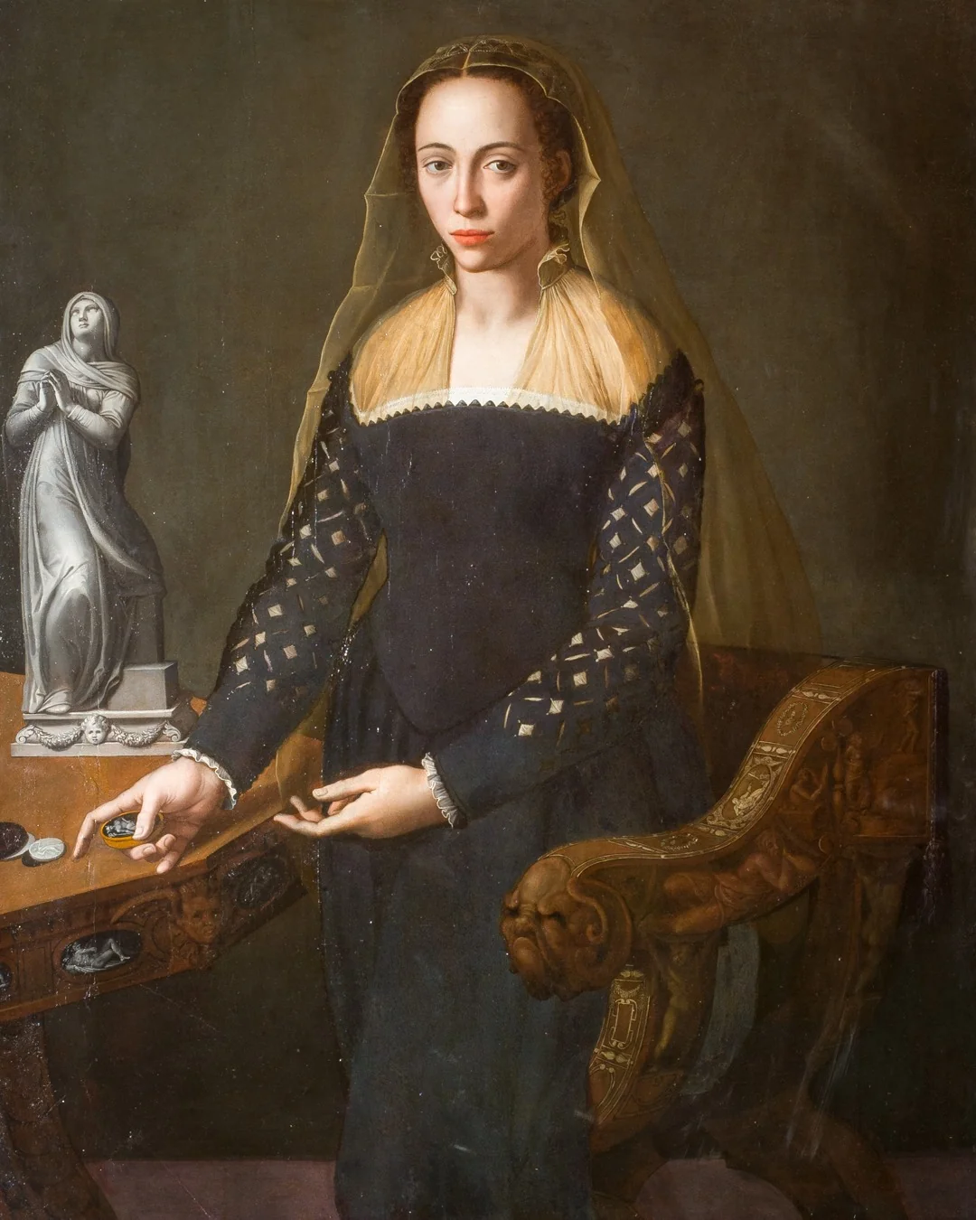 Portrait of Ortensia de Bardi di Montauto, formerly identified as Giulia de' Medici