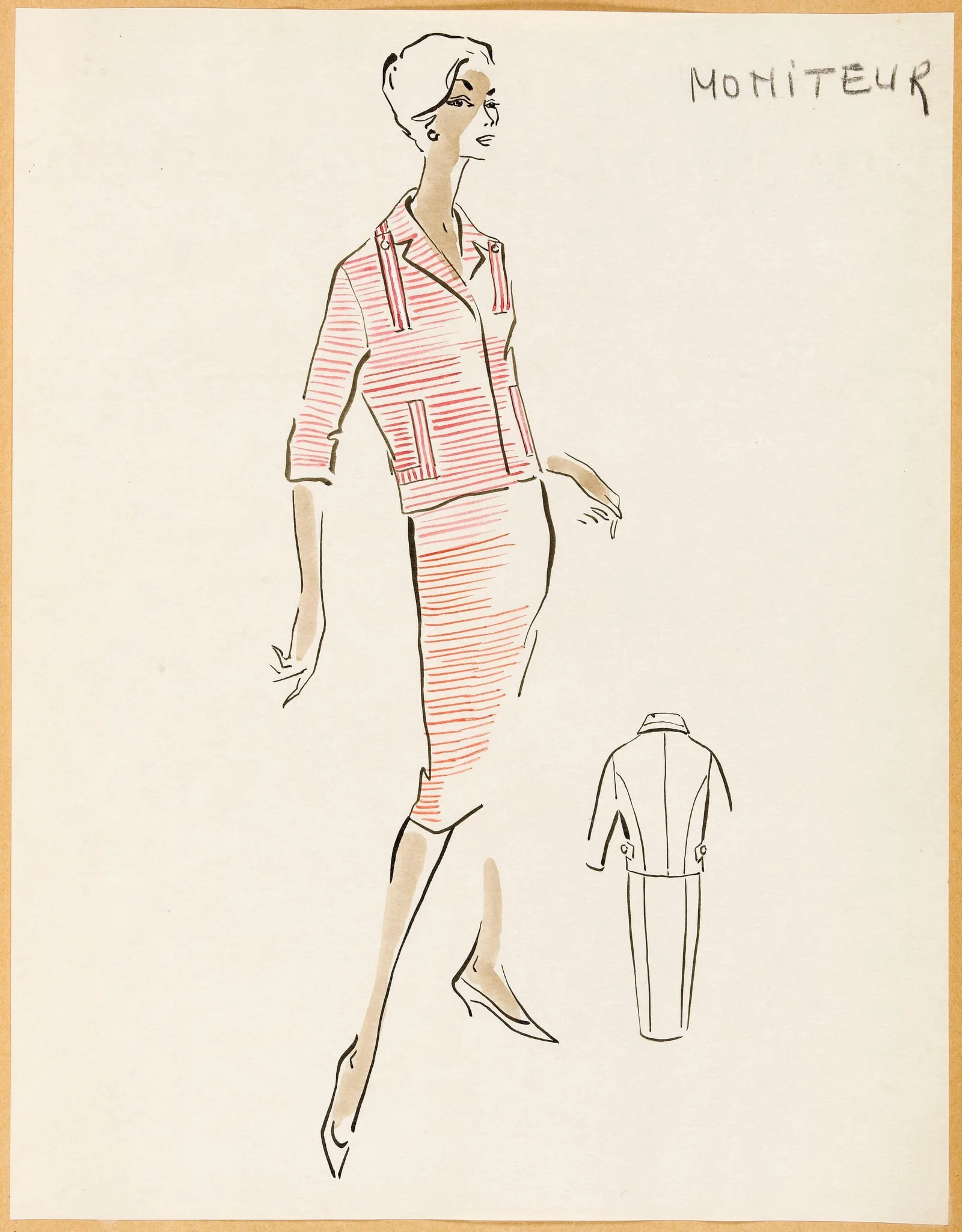 Moniteur, by Marie-Louise Carven, 1957