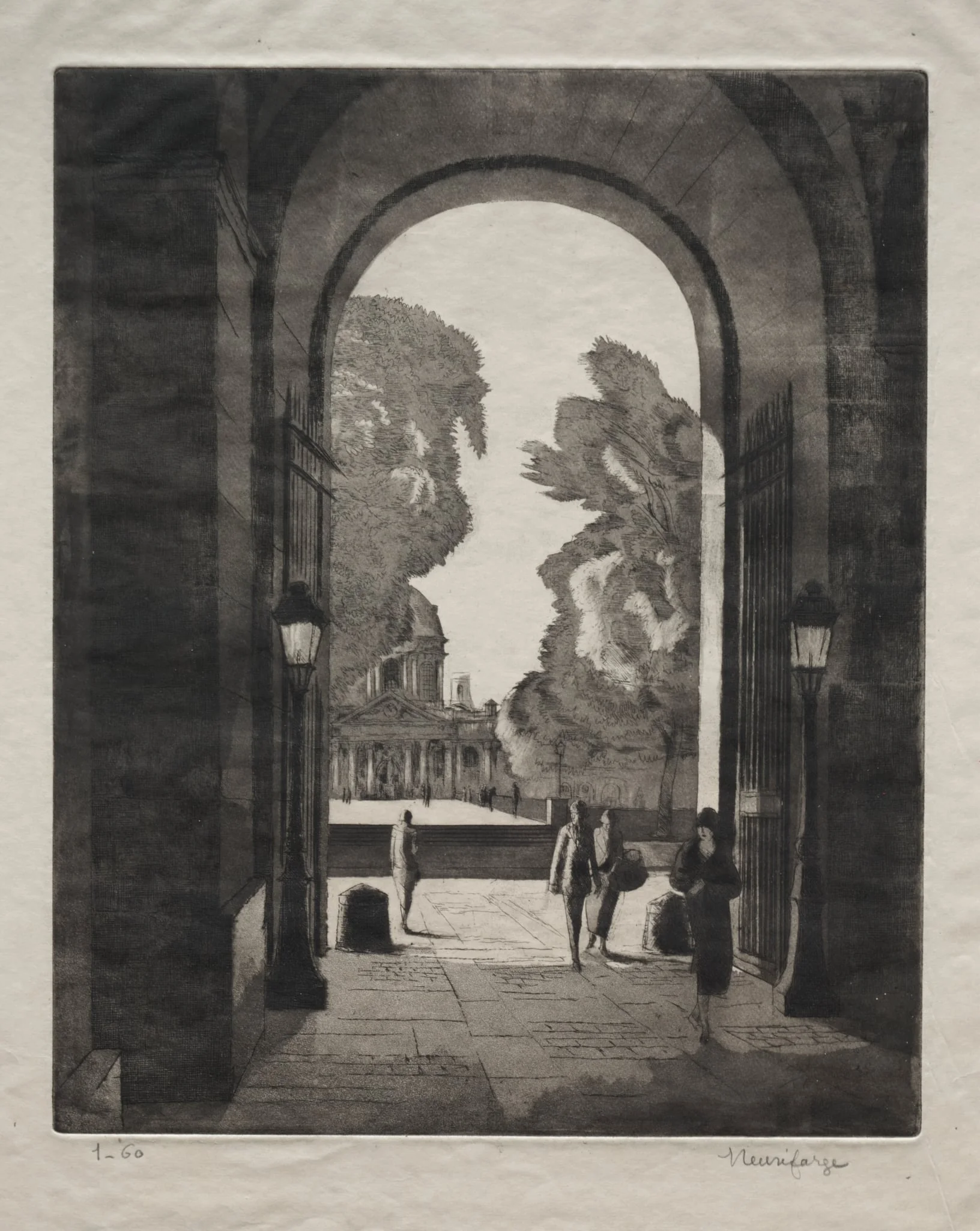 The Institution, by Farge, 1924