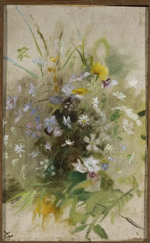 Wild flowers, by Jan Ciągliński, unspecified, 1898