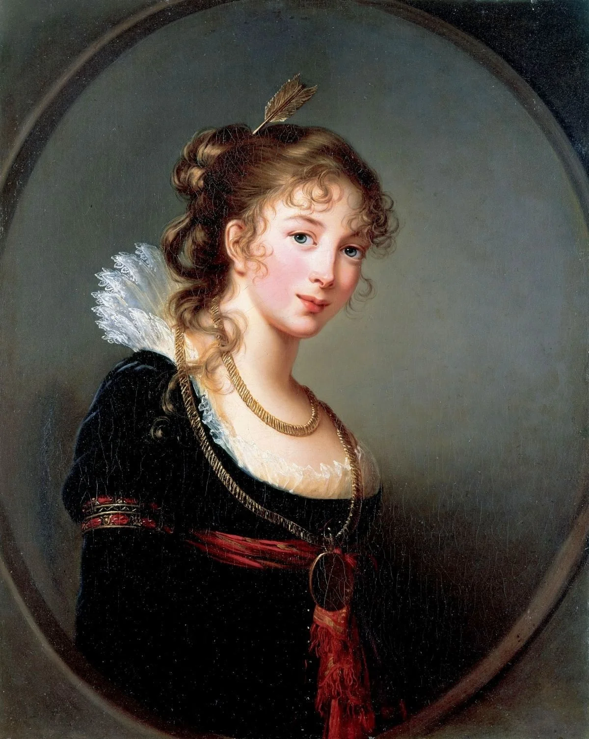 Porträt der Luise von Preußen (1770-1836), Ehefrau von Anton Radziwiłł (1775-1833), by Élisabeth Louise Vigée Le Brun, oil, 1802